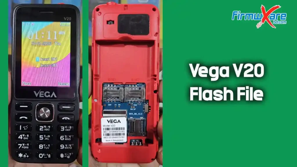 Vega V20 Flash File MT6261 (All Version) 100% Tested 1 Vega V20 Flash File