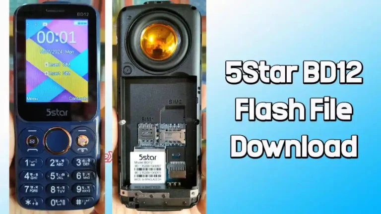 5Star BD12 Flash File SC6533G (Firmware) 100% Tested