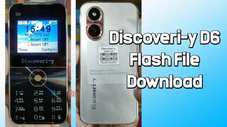 Discoveri-y D6 Flash File MT6261 (Firmware) 100% Tested
