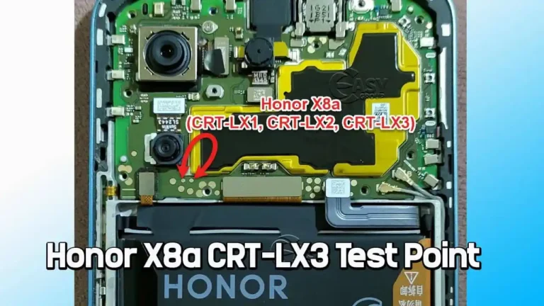Honor X8a CRT-LX3 Test Point (EDL Point) Entering EDL Mode 9008 Honor X8a CRT-LX3 Test Point (EDL Point) Entering EDL Mode 9008