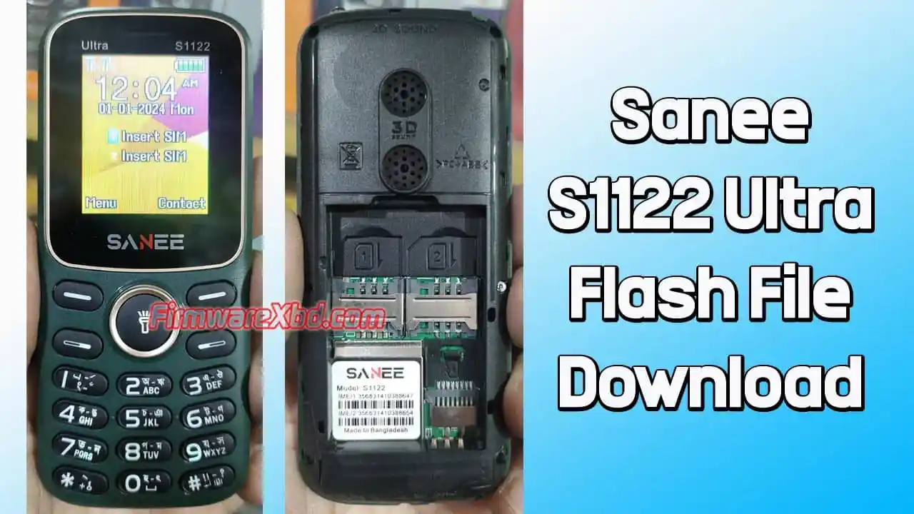 Sanee S1122 Ultra Flash File