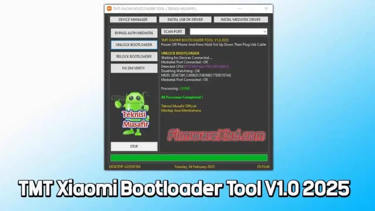 Download TMT Xiaomi Bootloader Tool V1.0 2025 Free