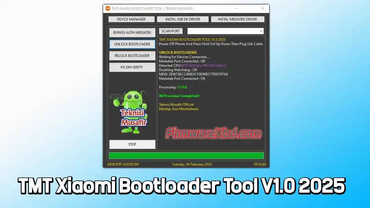 Download TMT Xiaomi Bootloader Tool V1.0 2025 Free 1 TMT Xiaomi Bootloader Tool
