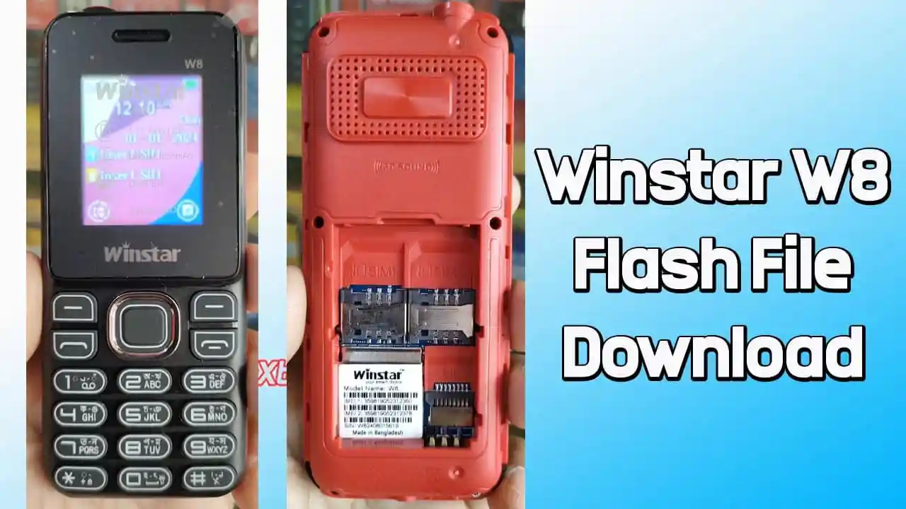 Winstar W8 Flash File