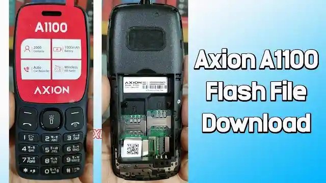 Axion A1100 Flash File SC6531E (Firmware) 100% Tested