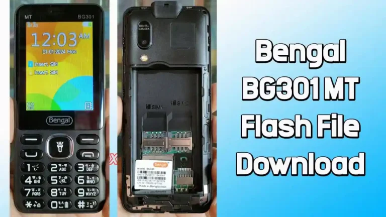 Bengal BG301 MT Flash File MT6261 (Firmware) 100% Tested