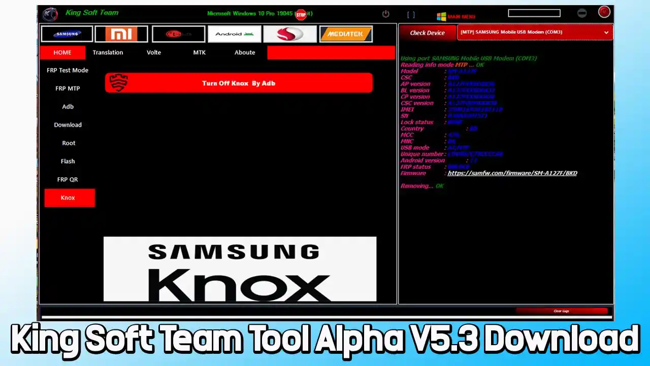 King Soft Team Tool Alpha V5.3 Download