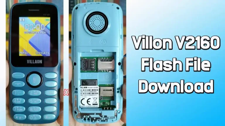 Villaon V2160 Flash File SC6533G (Firmware) 100% Tested