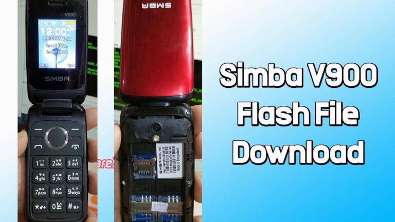 Simba V900 Flash File SC6533G (Firmware) 100% Tested