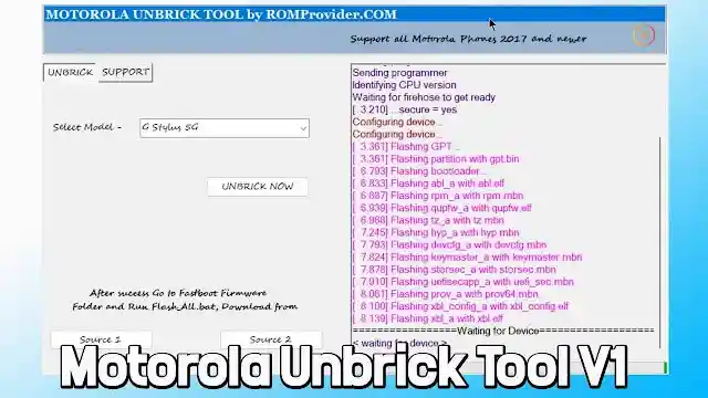 Download Motorola Unbrick Tool V1 Free (Latest Version) Free