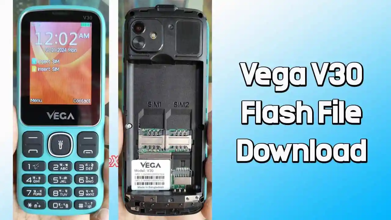Vega V30 Flash File MT6261 (Firmware) 100% Tested 1 Vega v30