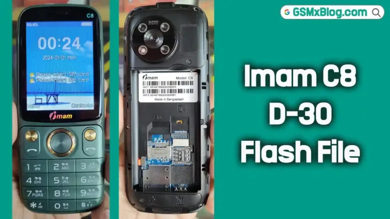 Imam C8 Flash File SC6531E (Firmware) 100% Tested