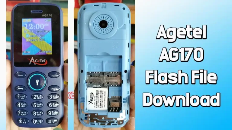 Agetel AG170 Flash File SC6531E (Firmware) 100% Tested