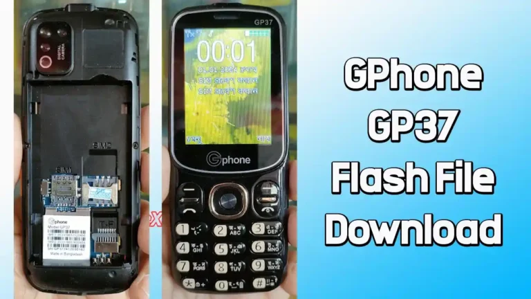 GPhone GP37 Flash File MT6261 (Version 4) 100% Tested