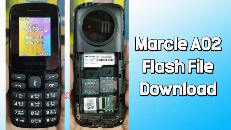 Marcel Axino A02 Flash File MT2502 (Firmware) 100% Tested