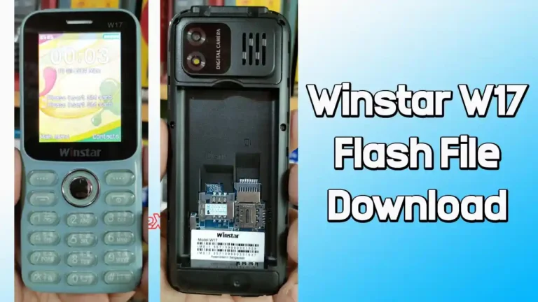 Winstar W17 Flash File SC6531E (Firmware) 100% Tested
