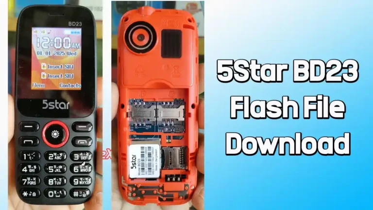 5Star BD23 Flash File SC6533G (Firmware) 100% Tested