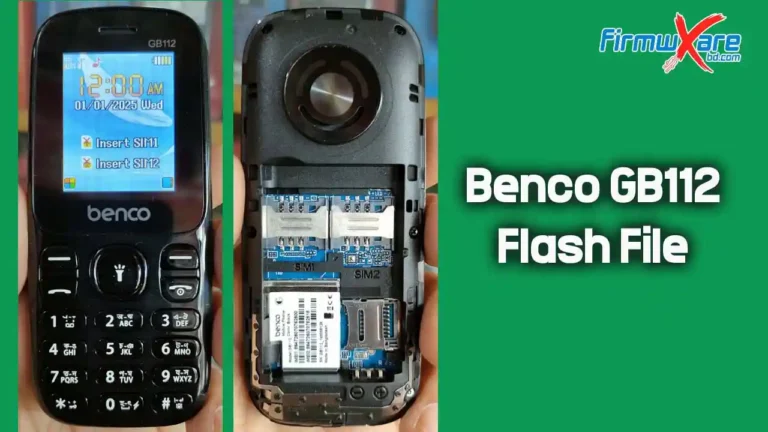 Benco GB112 Flash File SC6533G (Firmware) 100% Tested Benco GB112 Flash File SC6533G (Firmware) 100% Tested