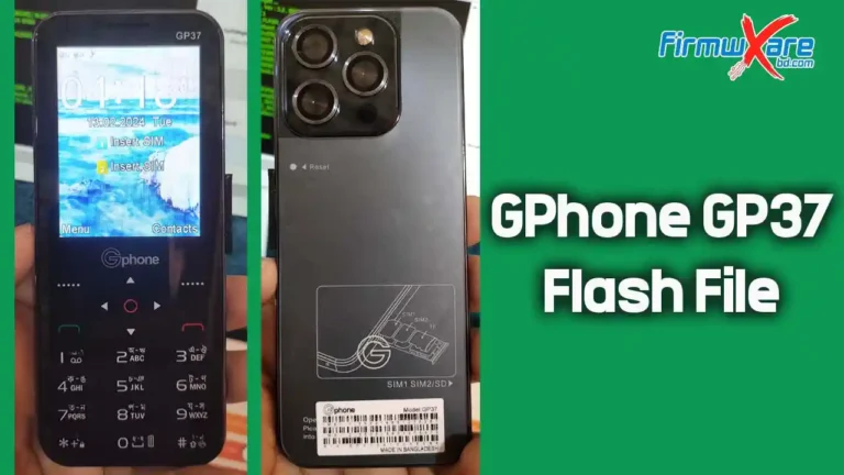 GPhone GP37 Flash File MT6261 (Version 5) 100% Tested