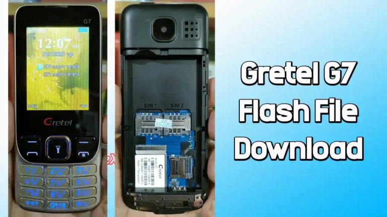Gretel G7 Flash File MT6261 (Firmware) 100% Tested