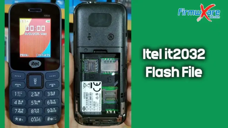 Itel it2032 Flash File SC6533G (Firmware) 100% Tested
