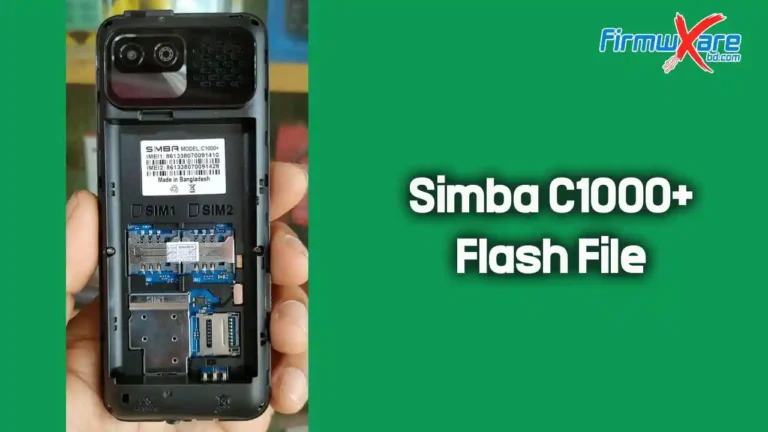 Simba C1000+ Flash File MT6261 (Firmware) 100% Tested