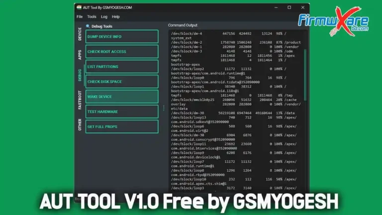 AUT TOOL V1.0 Free Download by GSMYOGESH 2025 AUT TOOL V1.0 Free Download by GSMYOGESH 2025