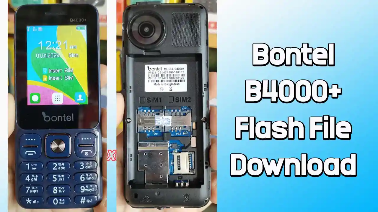 Bontel B4000+ Flash File MT6261 (Firmware) 100% Tested 1 Bontel B4000+ Flash File