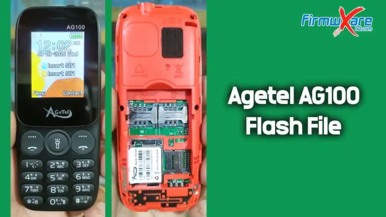 Agetel AG100 Flash File MT6261 (Firmware) 100% Tested