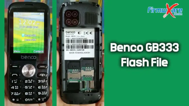 Benco GB333 Flash File MT2502 (Firmware) 100% Tested