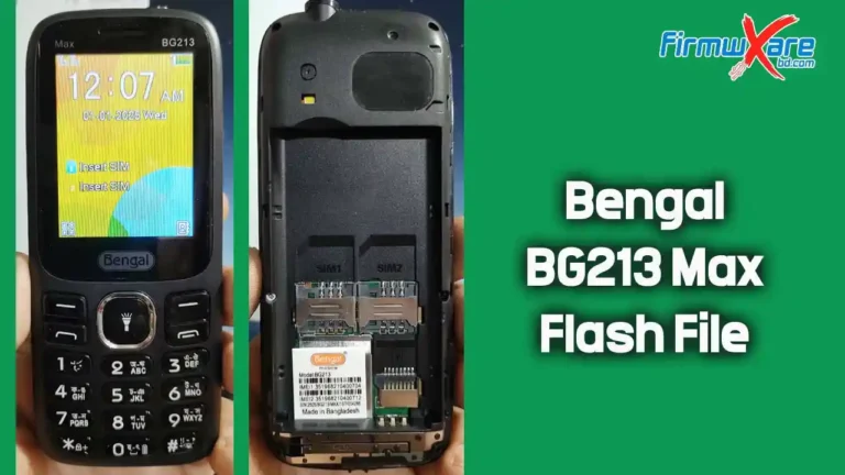 Bengal BG213 Max Flash File MT6261 (Firmware) 100% Tested