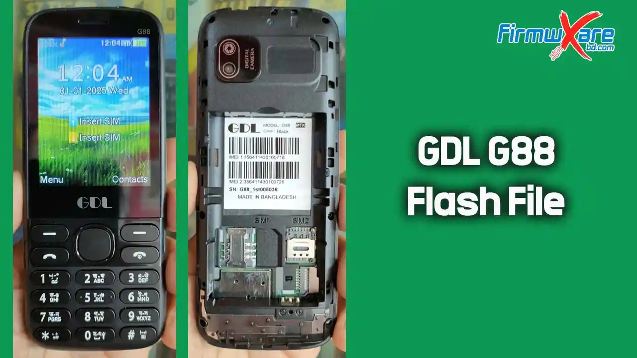 GDL G88 Flash File MT2502 (Firmware) 100% Tested 1 GDL G88 Flash File