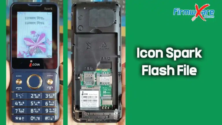 Icon Spark Flash File SC6533G (Firmware) 100% Tested