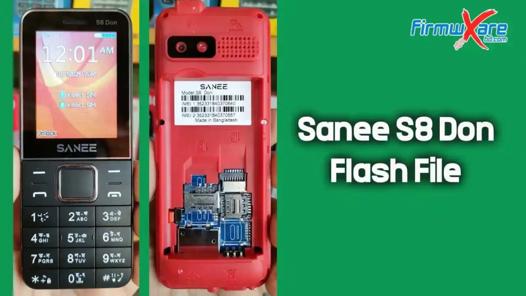 Sanee S8 Don Flash File MT6261 (Firmware) 100% Tested 1 Sanee S8 Don Flash File