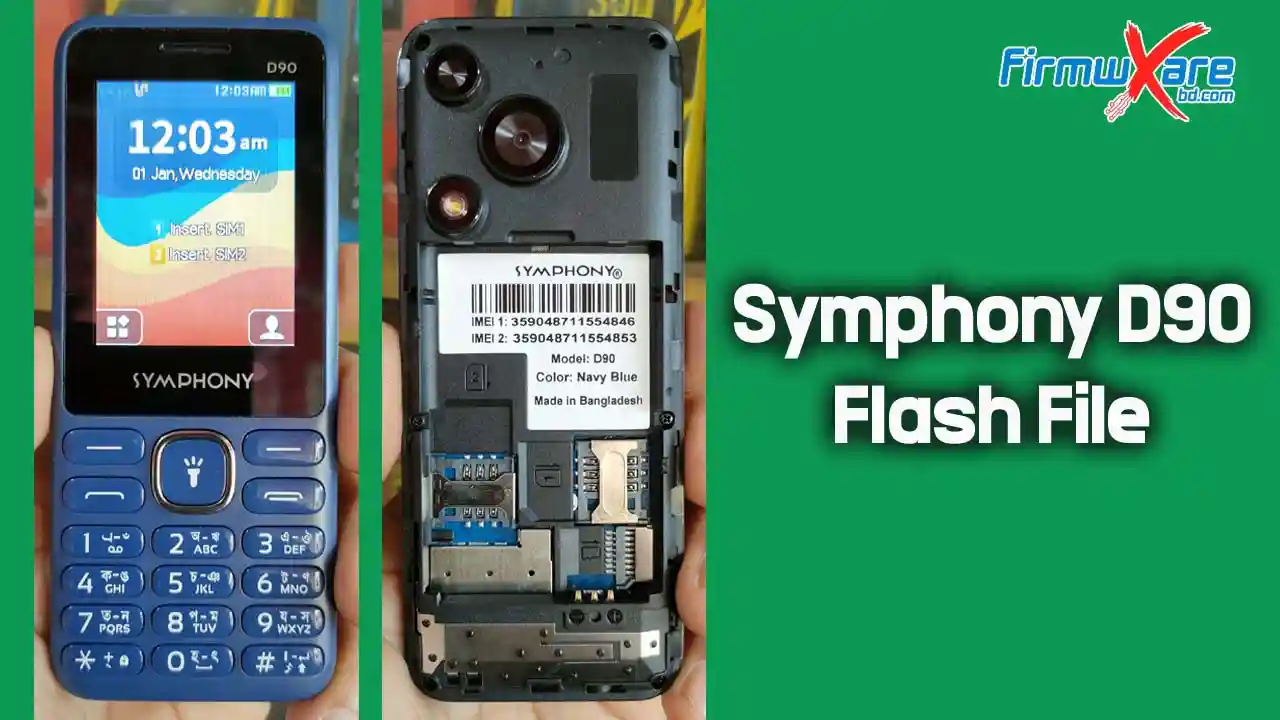 Symphony D90 Flash File MT6261 (Firmware) 100% Tested 1 Symphony D90 Flash File