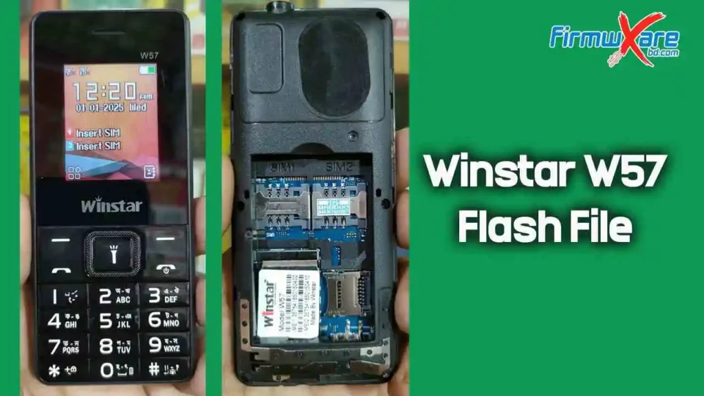Winstar W57 Flash File MT6261 (Version 2) 100% Tested 1 Winstar W57 Flash File MT6261 (Version 2)