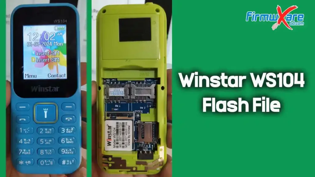 Winstar WS104 Flash File MT6261 (Firmware) 100% Tested 1 Winstar WS104 Flash File