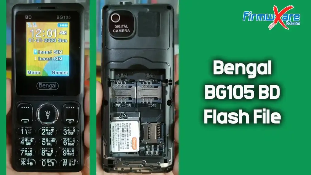 Bengal BG105 BD Flash File MT2502 (Firmware) 100% Tested 1 Bengal BG105 BD Flash File