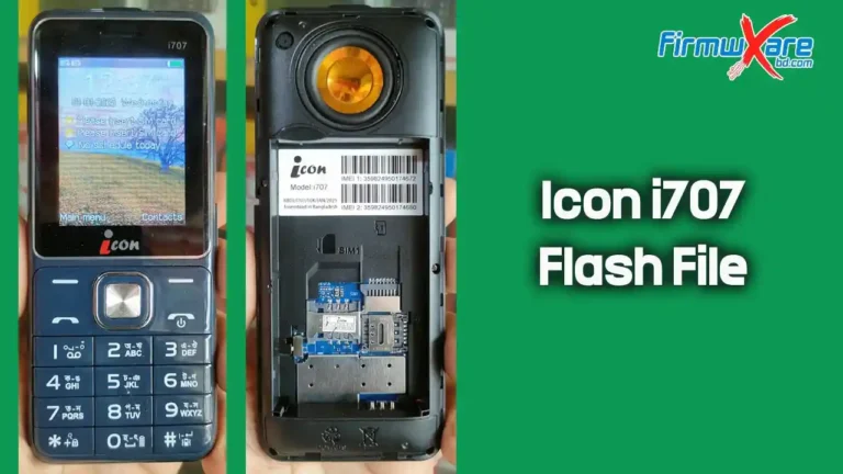 Icon i707 Flash File SC6531E (Firmware) 100% Tested