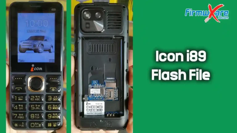 Icon i89 Flash File SC6533G (Version 2) 100% Tested