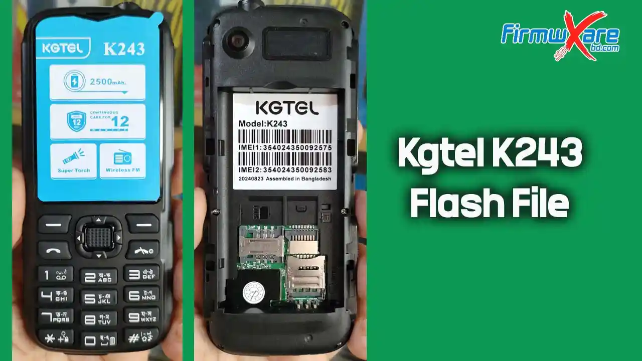 Kgtel K243 Flash File SC6533G (Firmware) 100% Tested 1 Kgtel K243 Flash File