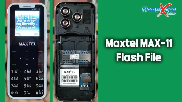 Maxtel MAX-11 Flash File SC6531E (Version 2) 100% Tested
