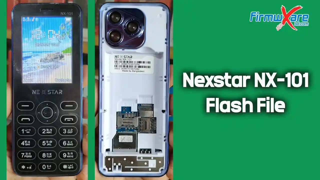 Nexstar NX-101 Flash File MT6261 (Firmware) 100% Tested 1 Nexstar NX-101 Flash File