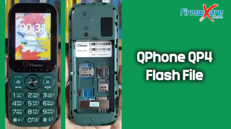 QPhone QP4 Flash File MT6261 (Firmware) 100% Tested