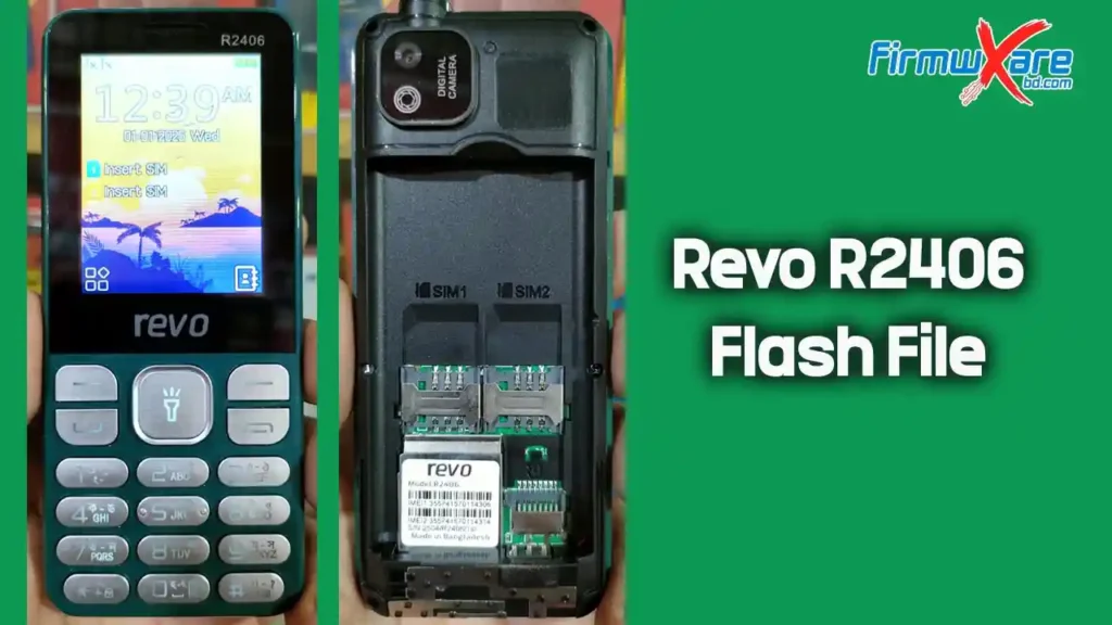 Revo R2406 Flash File MT6261 (Firmware) 100% Tested 1 Revo R2406 Flash File