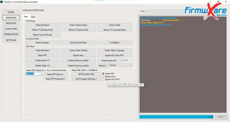 Download SamPro Tool V1.0.0 Free (No Need Login) 100% Working Download SamPro Tool V1.0.0 Free (No Need Login) 100% Working