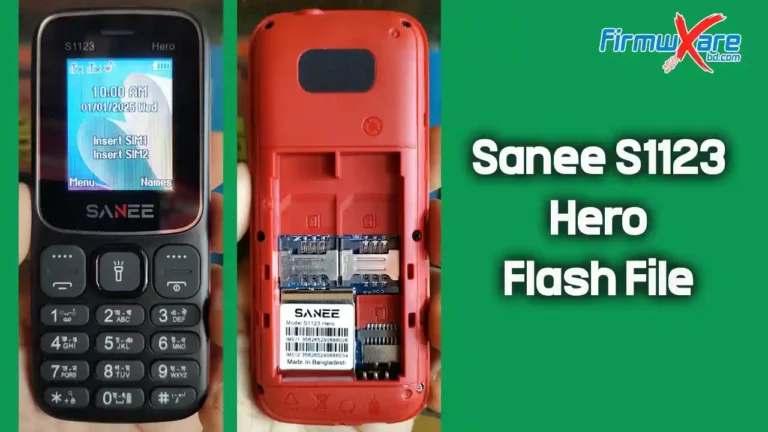 Sanee S1123 Hero Flash File SC6533G (Firmware) 100% Tested