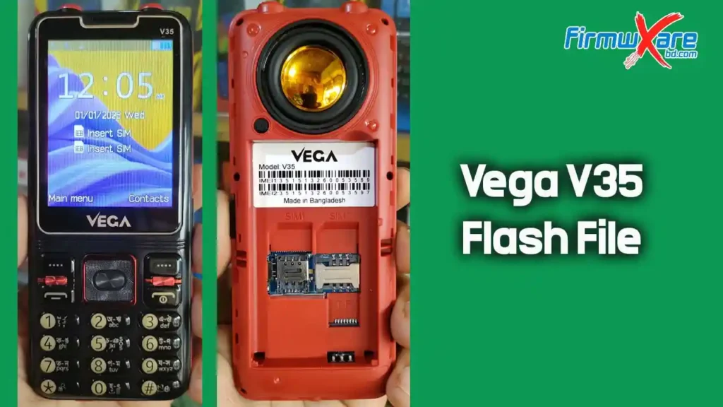 Vega V35 Flash File SC6531E (Firmware) 100% Tested 1 Vega V35 Flash File