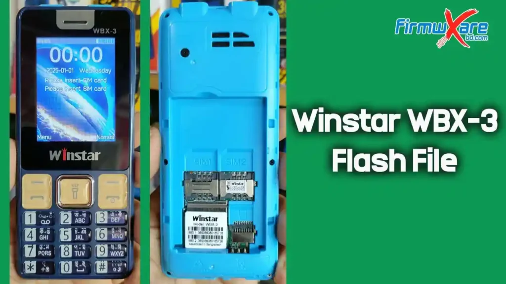 Winstar WBX-3 Flash File SC6531E (Firmware) 100% Tested 1 Winstar WBX-3 Flash File