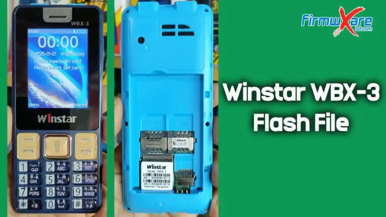 Winstar WBX-3 Flash File SC6531E (Firmware) 100% Tested Winstar WBX-3 Flash File SC6531E (Firmware) 100% Tested